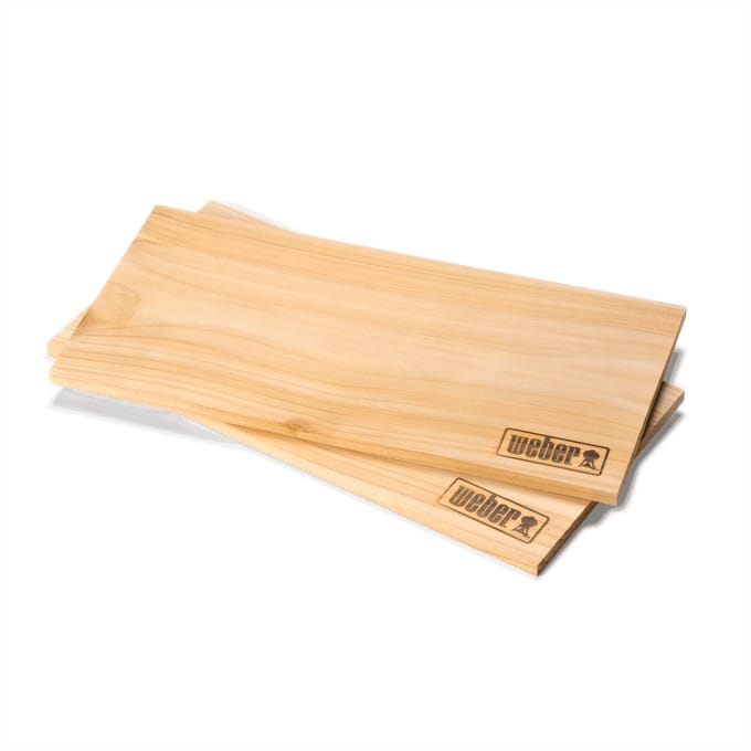 Weber® Cederhouten rookplank