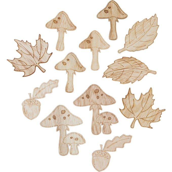 Strooidelen "Paddestoelen en eikels"