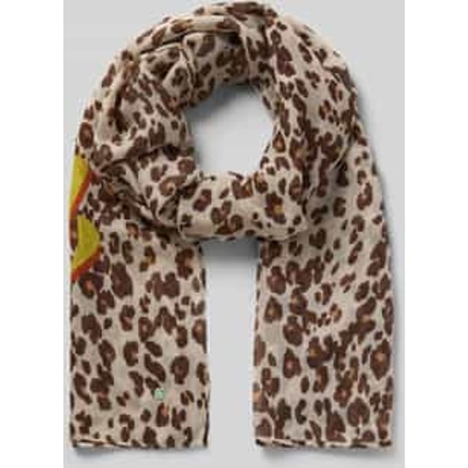 Sjaal met All-over dierenprint