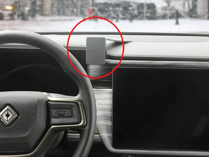 Brodit Proclip Rivian R1T 22- Center mount