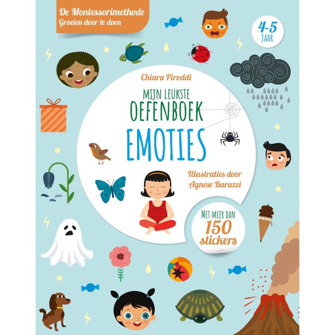 Mijn Leukste Oefenboek Emoties - Chiara Piroddi