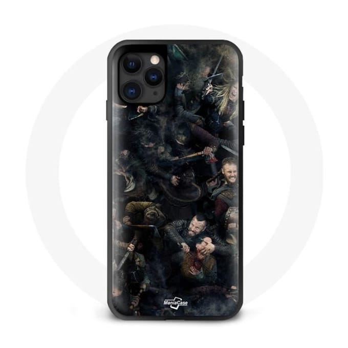 Coque - Vikings - Iphone 13 - Rigide - Noir - Protection