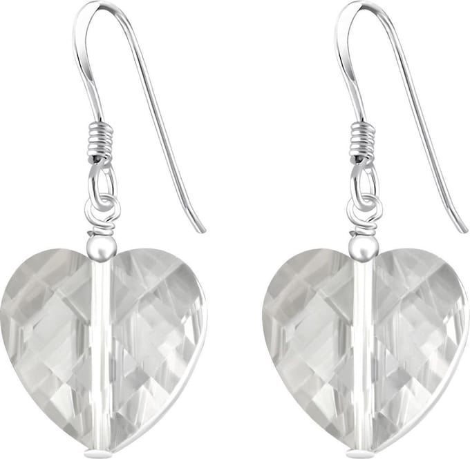 Montebello Oorbellen Lamis - 925 Zilver E-Coating - Hart - 30x14mm
