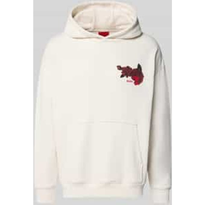regular fit hoodie van puur katoen model 'DAGETHOOD'