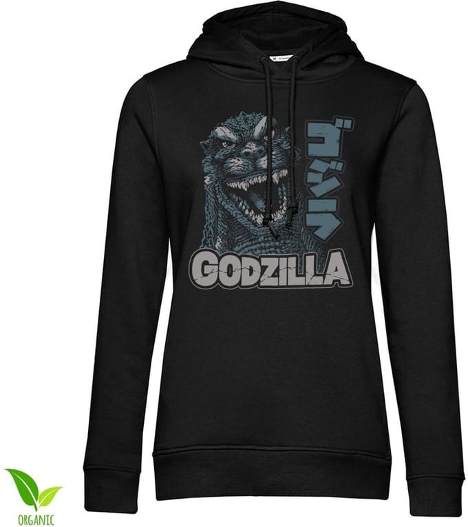 Godzilla Roar Girls dameshoodie zwart