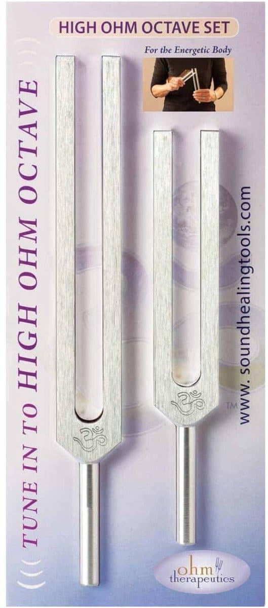 Stemvorkset High Ohm Octave, set van 2 stuks (272,2 Hz + 544,4 Hz)