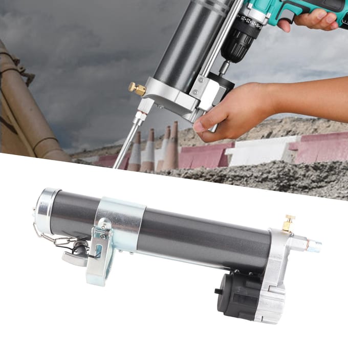 Vetboor Opzetstuk 600ml Adapter 12000PSI Hoge Druk Aluminiumlegering Universele Conversie