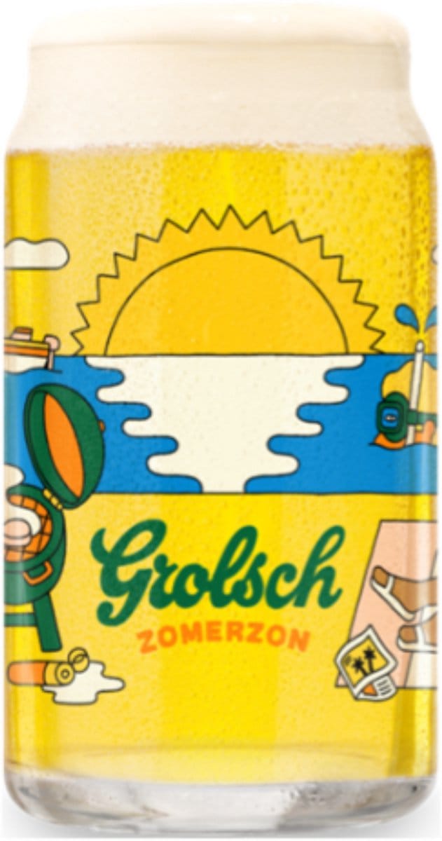 Grolsch Zomerzon Bierglas 25cl