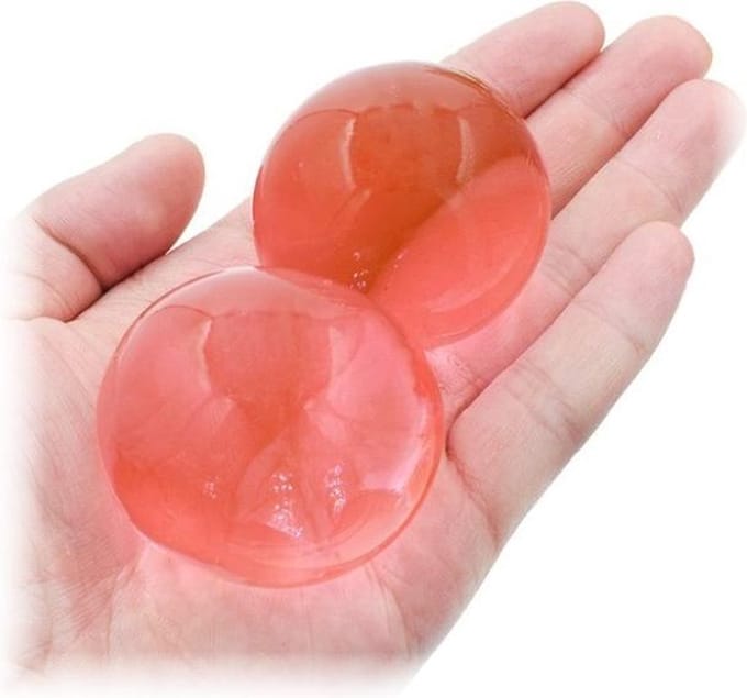 Fako Bijoux® - Waterabsorberende Ballen - 30-40mm - Rood - 25 Stuks
