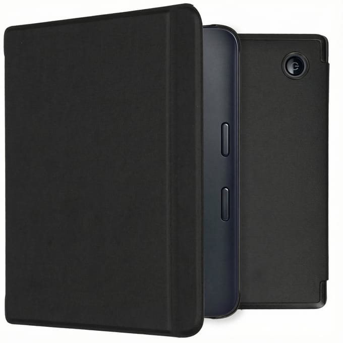imoshion Slim Hard Case Bookcase voor de Kobo Libra 2 / Tolino Vision 6 - Zwart