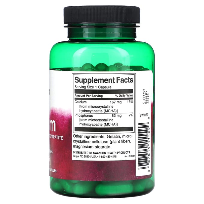 Calcium, 120 capsules