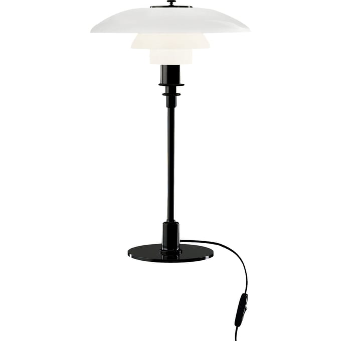 Louis Poulsen - PH 3/2 tafellamp - zwart gemetalliseerd - wit