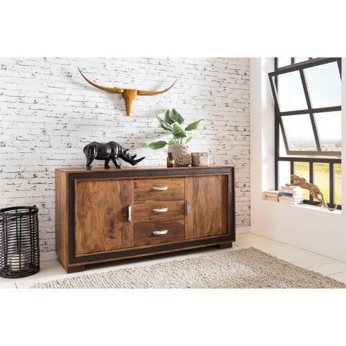 Wohnling Dressoir sheesham hout 160 cm