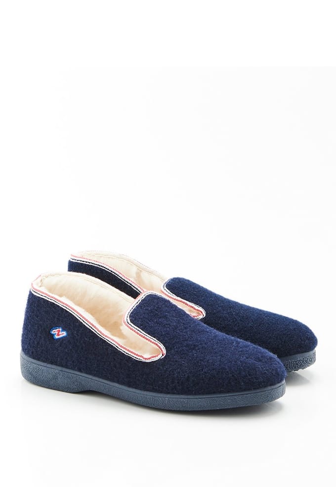 Damart - Thermolactyl pantoffels - Heren - Blauw - 46