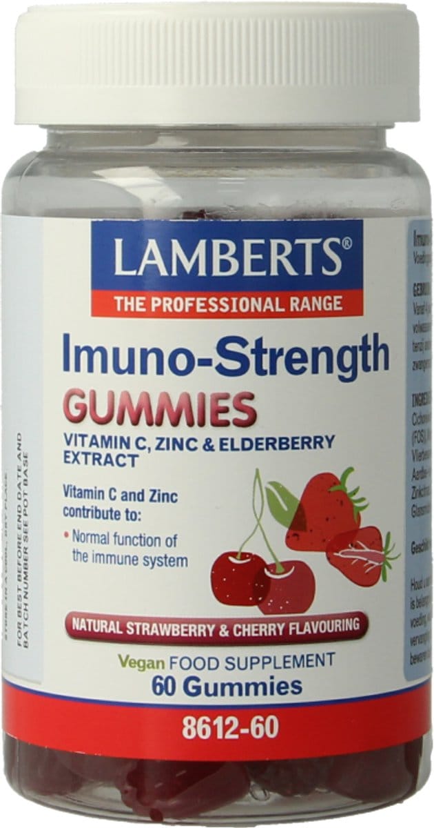 Lamberts Imuno-strength gummies 60 Gummies