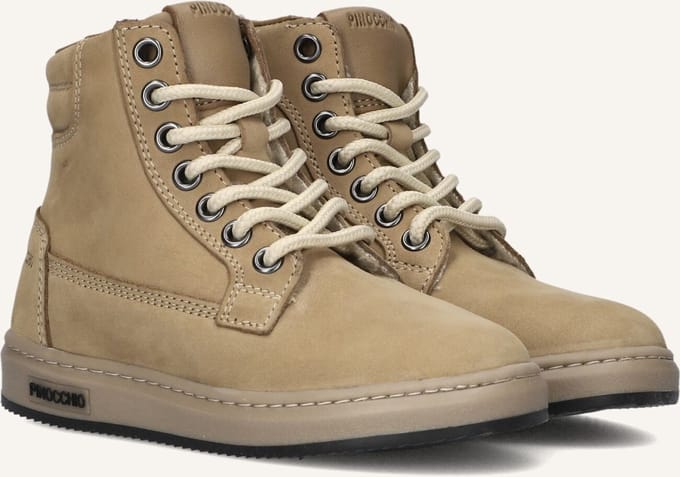 Pinocchio P2187 Boots Jongens - Beige - Maat 29
