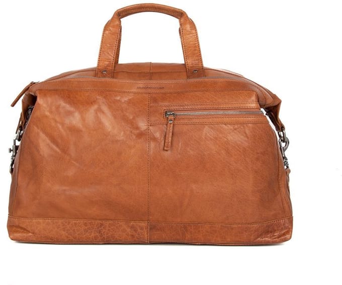 Leren Weekendtas - Atlanta - Brandy Cognac