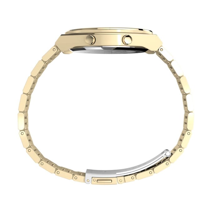 Timex Q Timex TW2Y09700 Horloge - Staal - Goudkleurig - Ø 39 mm