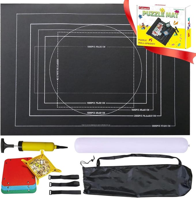 Puzzelmat voor het opbergen van puzzels tot 3000 stukjes