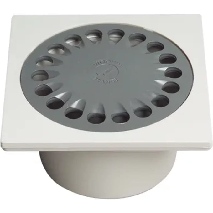 Wirquin Vloersifon Grijs Ø40mm Grijs