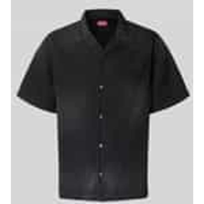 Regular fit jeanshemd van katoen