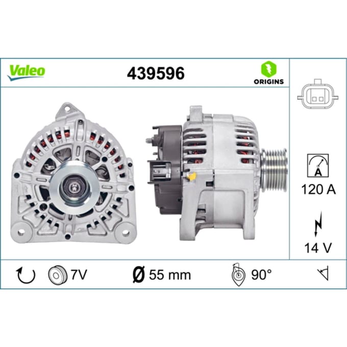 Driefasige generator VALEO 439596