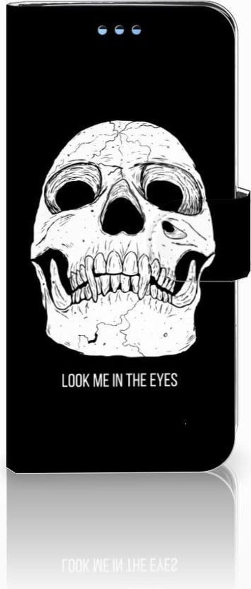 Telefoonhoesje met Naam Samsung Galaxy S9 Skull Eyes