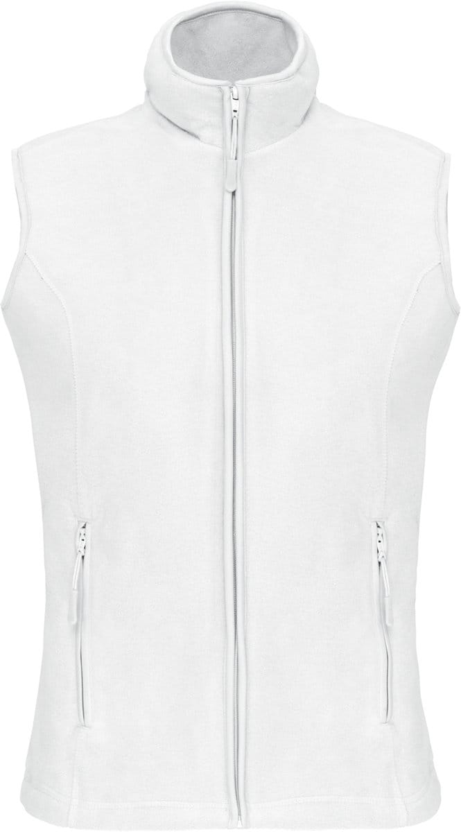 Kariban Bodywarmer van microfleece dames K906 - White - XS