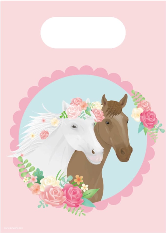 Paper Dreams Gift Bags Horses - 6st