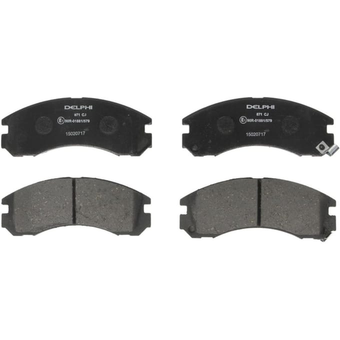 Remblokset DELPHI LP871, voor
