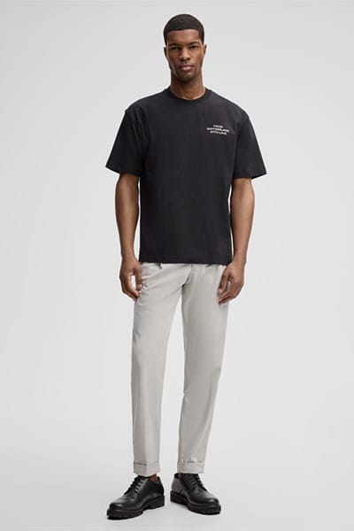 T-shirt Roko, zwart