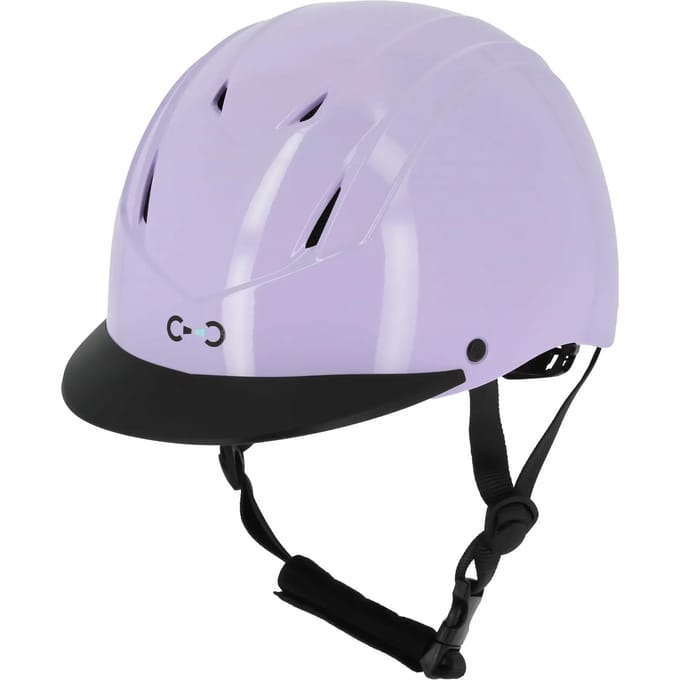 Riding World Topy Vrouwenhelm Paars 55-59 cm Vrouw