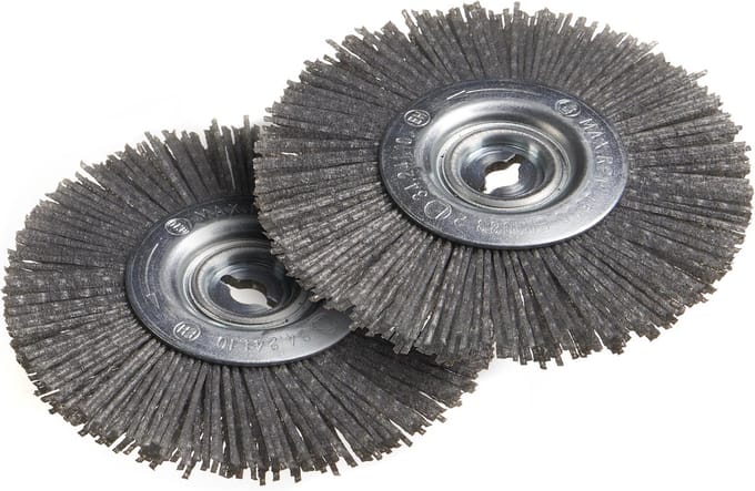 Gartenmeister Borstels, nylon, set van 2 voor 968744 2 in 1 joint turbo met opvangbakje