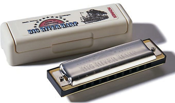 Hohner Big River Harp D MS - Diatonische mondharmonica