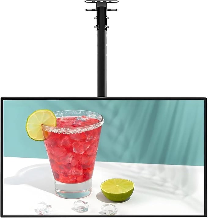 LED Menu Bord - Lichtbak Display - Menu Tonen - Instelbare Hoogte - 40x50cm tot 60x100cm - Zwart