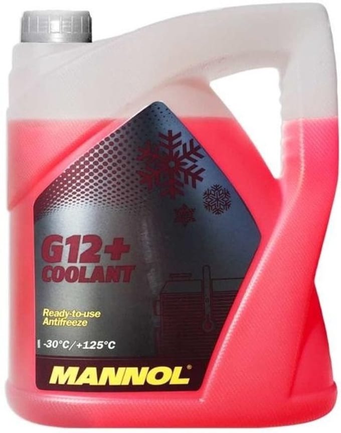 Mannol Rode Koelvloeistof G12+ | Ready to use | 5 liter | De Oliereus
