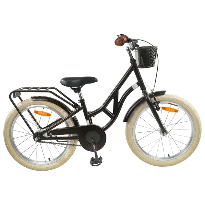 vidaXL - Kinderfiets - 20 - Inch - voor - 6-11 - jaar - oud - Zwart