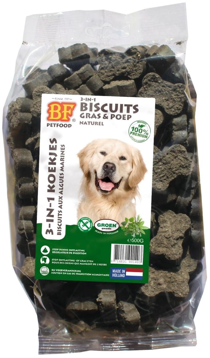 Biofood 3 In 1 Koekjes - Hondensnacks - 4 x 500 g