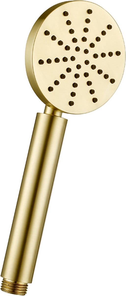 Ben Engraved handdouche rond Ø8,4cm geborsteld messing