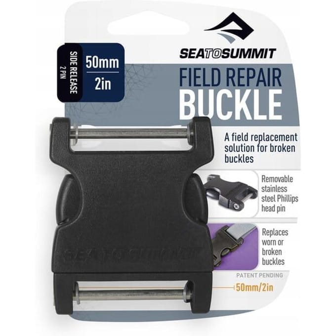 Sea To Summit Gesp Field Repair 50 Mm Side Release 2 Pin Zwart