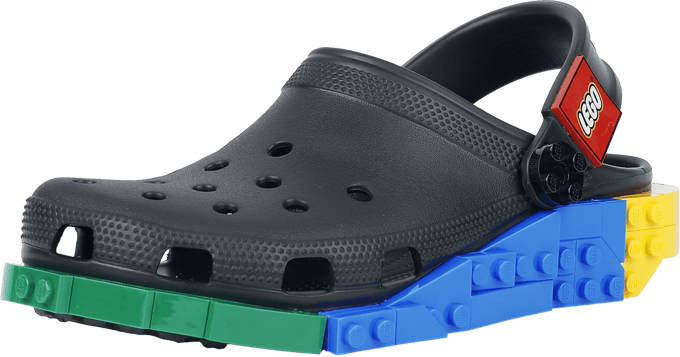 Crocs Clog Slippers en Sandalen Heren - Zwart - Maat 41-42 - Rubber