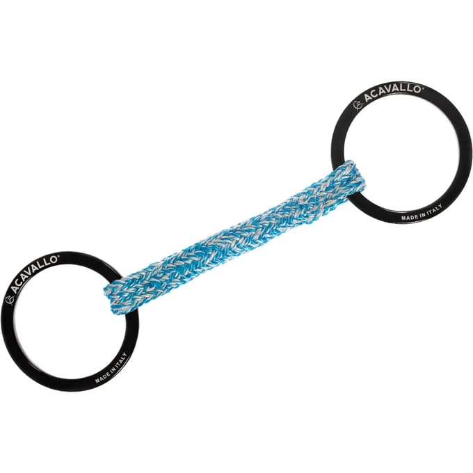 2 ring paardenbit Acavallo Alupro