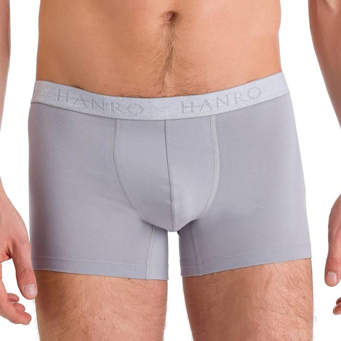 Hanro - Boxershort - Cotton Essential - Gray/Lava Rock - XL - 2 pack