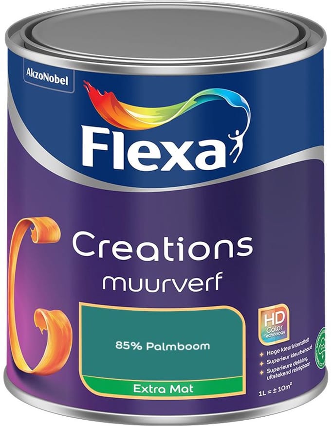 Flexa - Creations Muurverf Extra Mat - 85% Palmboom - Mengverf - 1 L