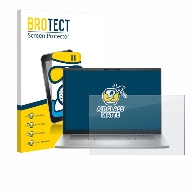 BROTECT - Screenprotector voor Dell Inspiron 16 Plus 7630 - Folie Beschermfolie Beschermglas matte
