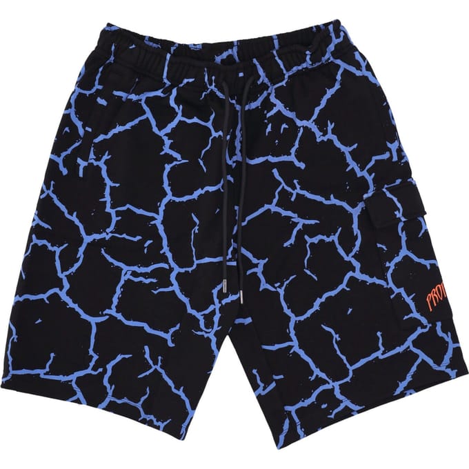 Korte trainingsbroek heren Triangle Gorilla Cargo sweatshort zwart