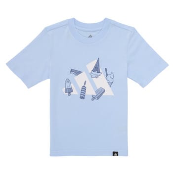 Grafisch T-shirt voor kinderen adidas Lounge Ice