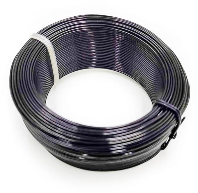 Mech-mech Ring Serie - Kleine Floristenring - 1mmx50m - Zwart