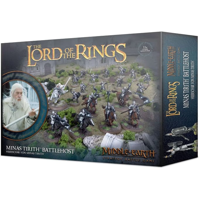 Beeldje Games Workshop Warhammer Middle Earth Minas Tirith Battlehost