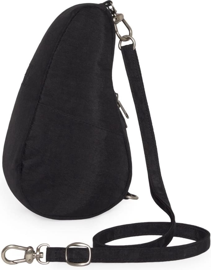 Healthy Back Bag Baglett Textured Nylon Zwart